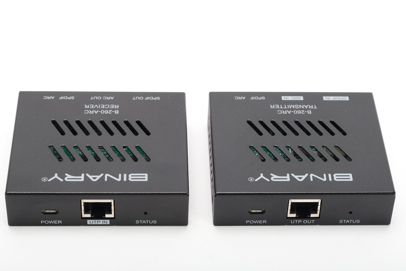 Binary B-260-ARC Audio Return Extender Transmitter and Receiver With Accessories