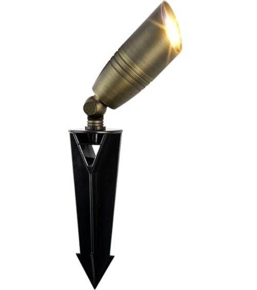 Solid Brass Landscape Lighting Spotlight Heavy Duty Bronze LED Spot Lights 1