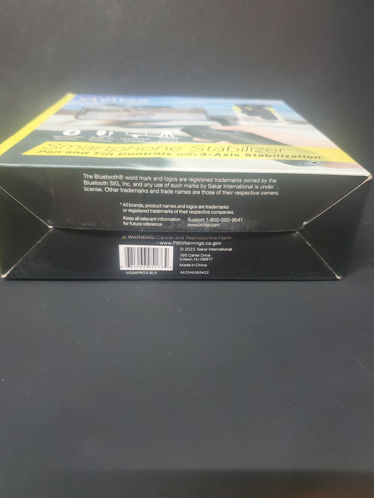 VIVITAR CREATOR SERIES SMARTPHONE 3 AXIS STABILIZER