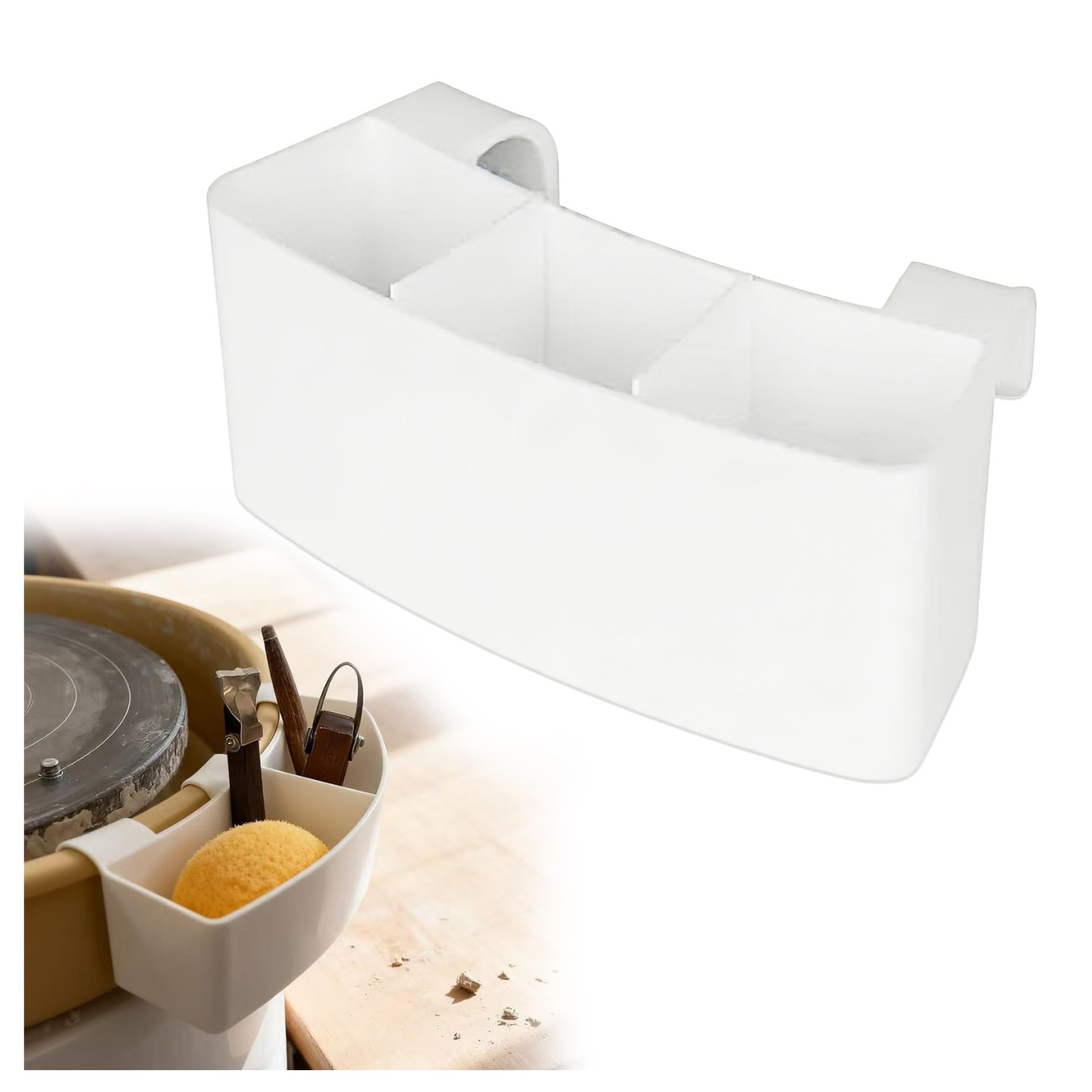 Universal Pottery Wheel Tool Holder, Easy Cleaning 3D Printed Plastic Pottery...