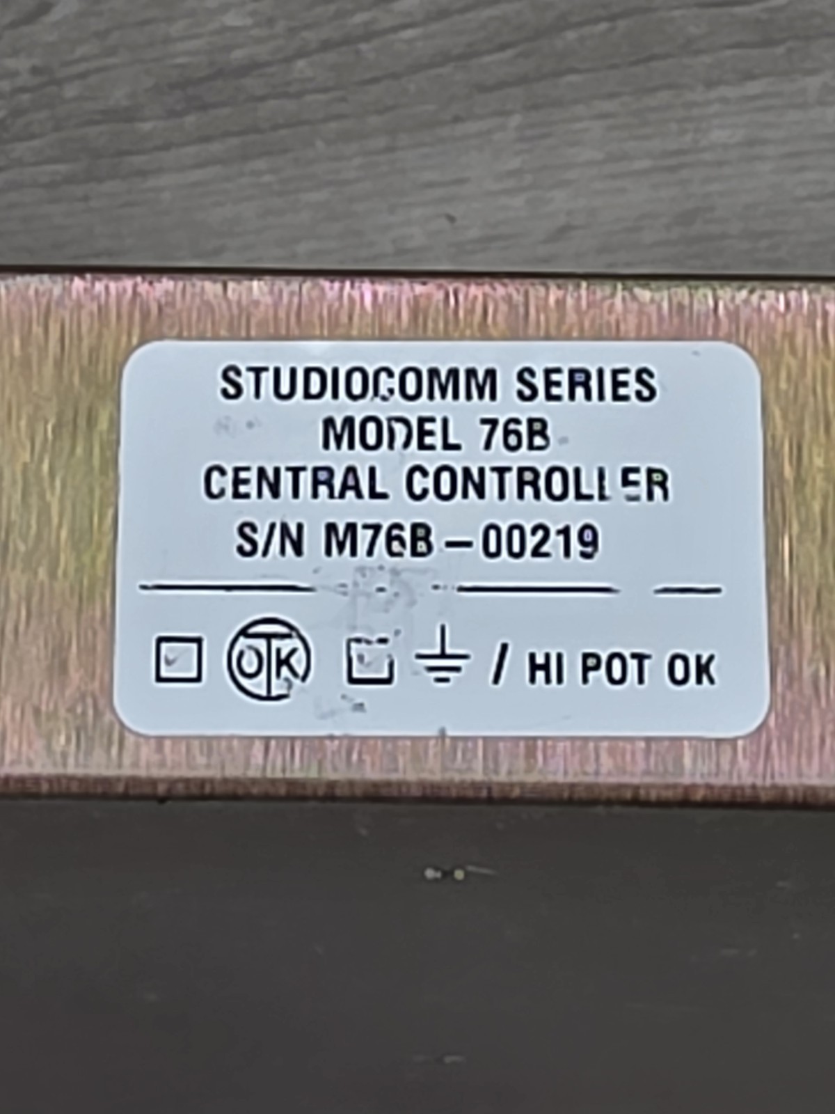 Studio Technologies StudioComm 76B Central Controller