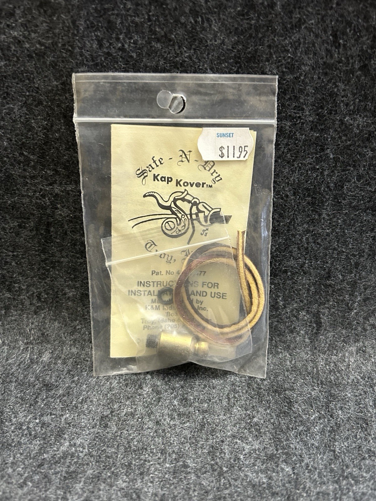 Safe-N-Dry Kap Kover #4 HS 6.75mm