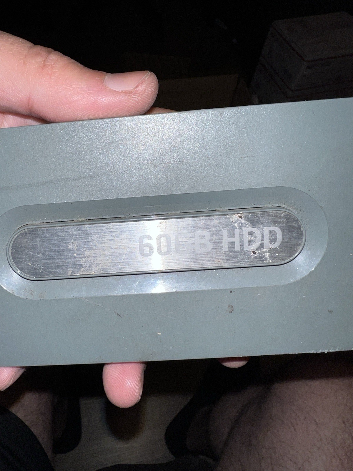 OEM Microsoft Xbox 360 Hard Drive HDD 60GB External Storage UnTested.
