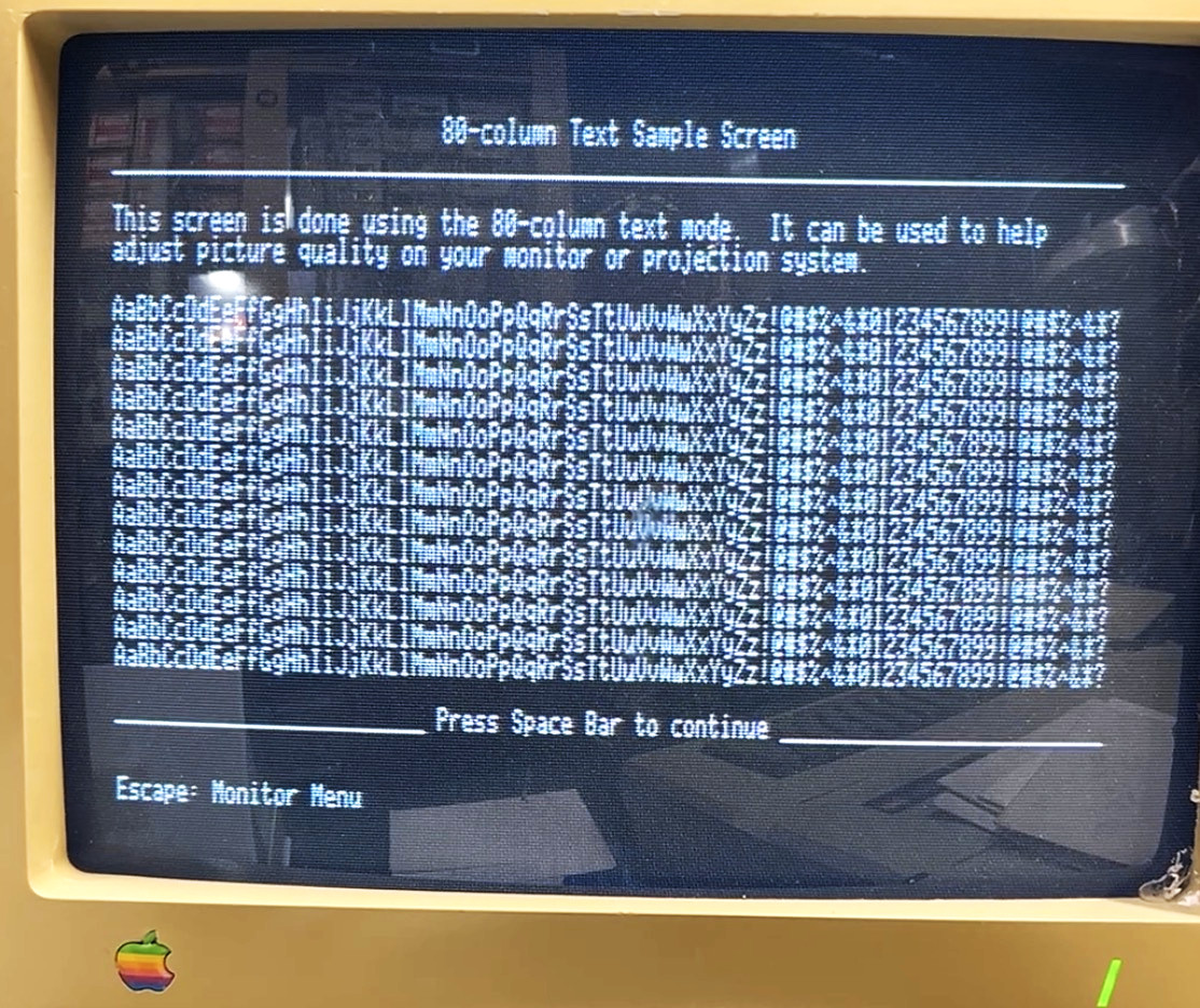 Apple IIe, 1984, SSC, Disk I/O, 64K/80Col, Unidisk, Software