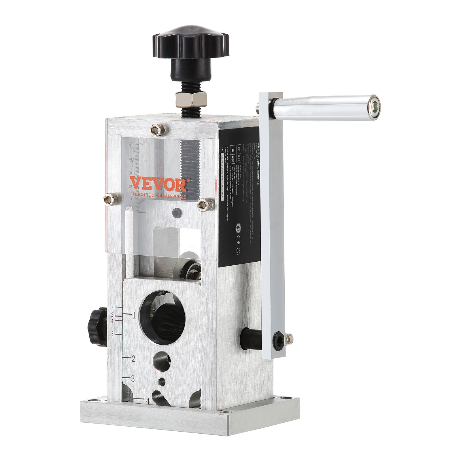 VEVOR Manual Wire Stripping Machine Portable Cable Stripper 0.06-1.57 in Visual