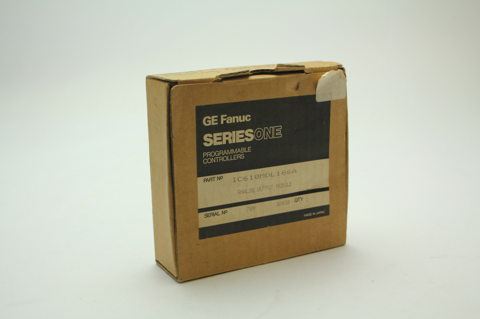 GE Fanuc IC610MDL166A Analog Output Module New