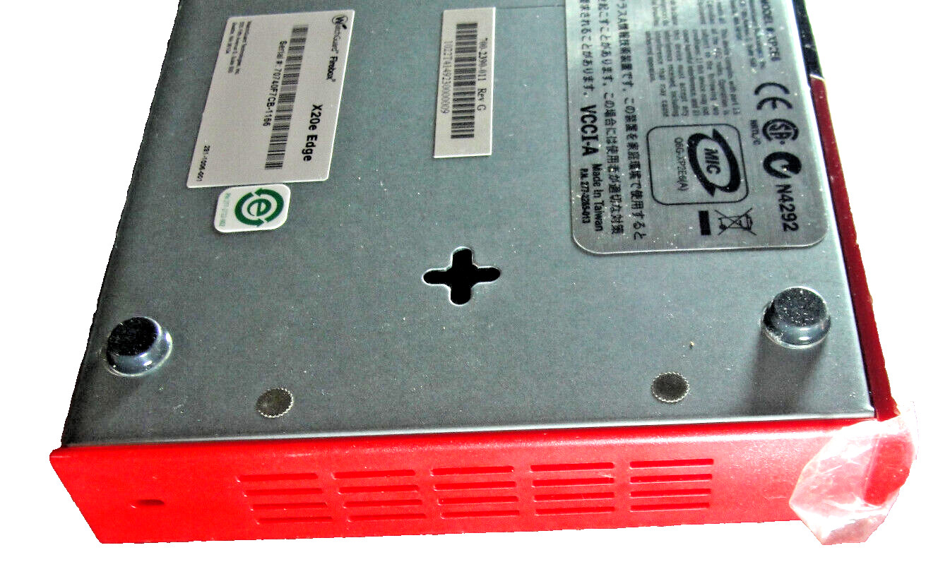 WatchGuard Firebox X20E Edge XP2E6 e - Series Appliance