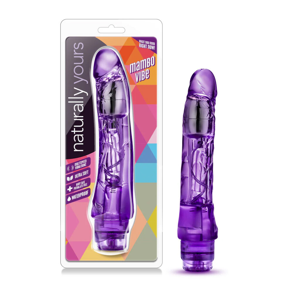 8" Soft Jelly Realistic Clit G-spot Anal Vibe Vibrator Dildo Sex-toys for Women