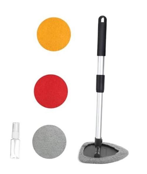 Windshield Cleaner Inside,Car Window Cleaner,Car Cleanser Brush,Car