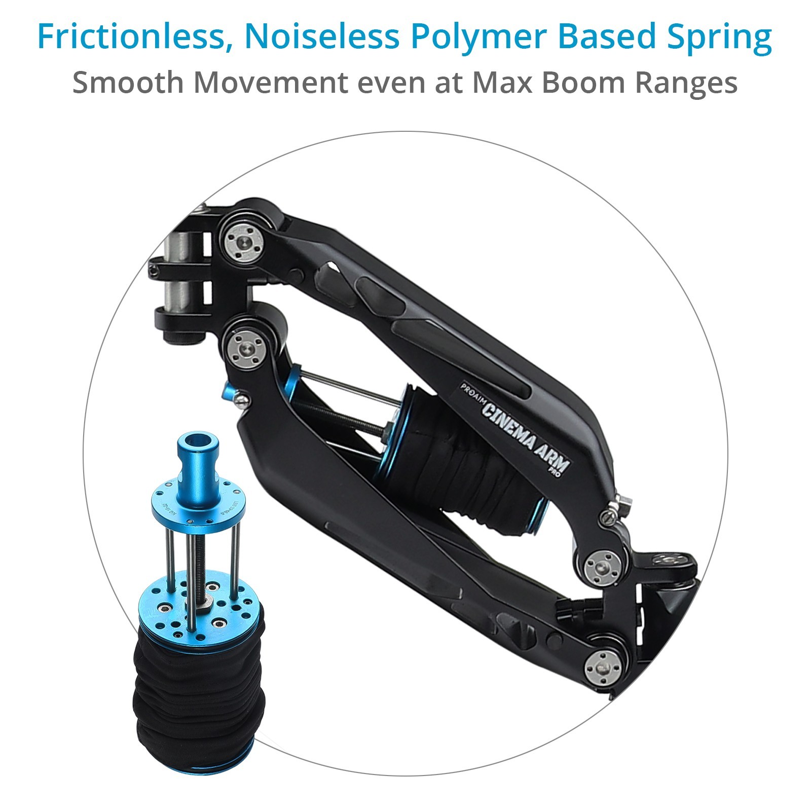 Proaim Cinema Pro Stabilization Arm for Handheld Video Camera Stabilizers