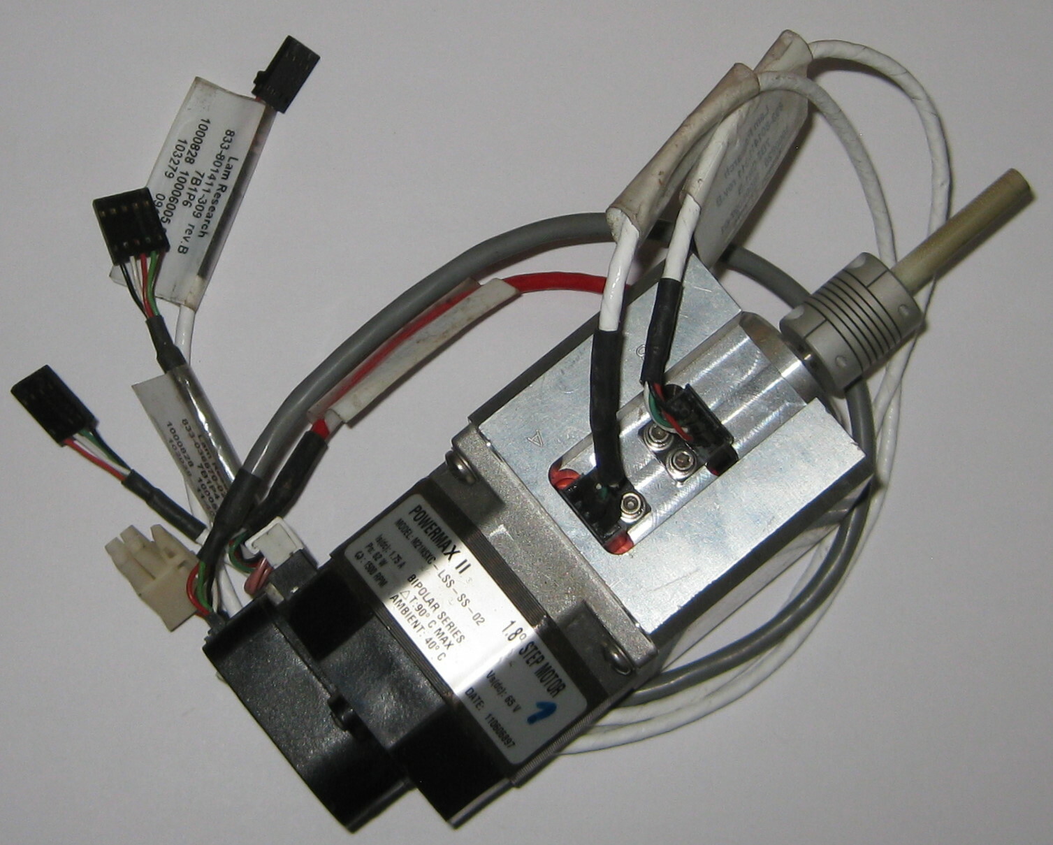 Danaher Motion Powermax II M21 Bipolar Stepper Motor  200 Steps  Optical Encoder