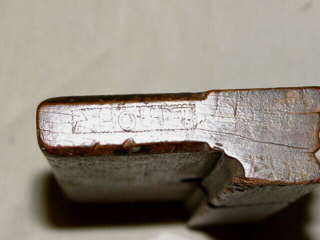 Molding Plane - A. Houpt - Recessed Quarter Round