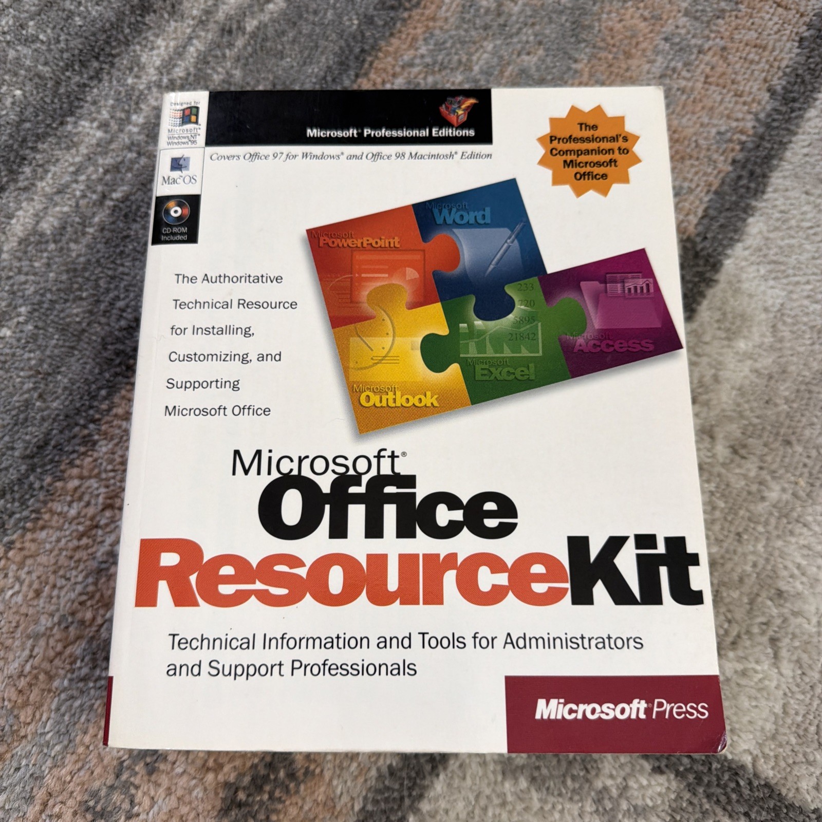 Microsoft Office Resource Kit 1998 With CD