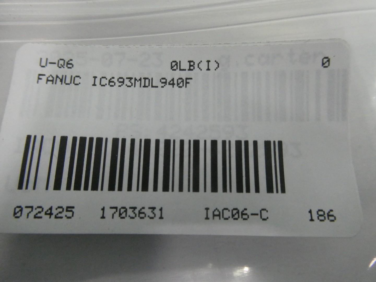 Fanuc IC693MDL940F Output Module