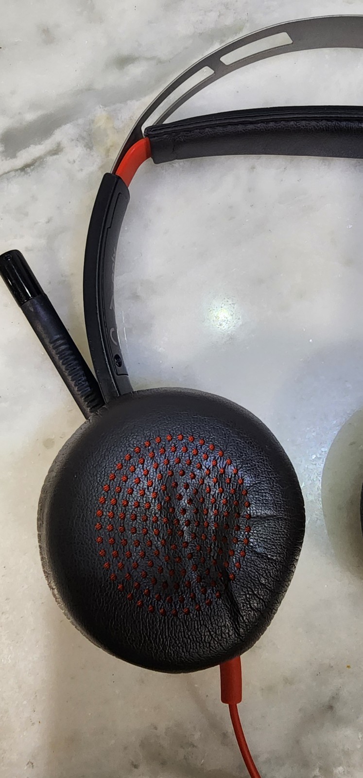 Plantronics Poly DUO C5220T Wired W/C5220 Controller Tested .