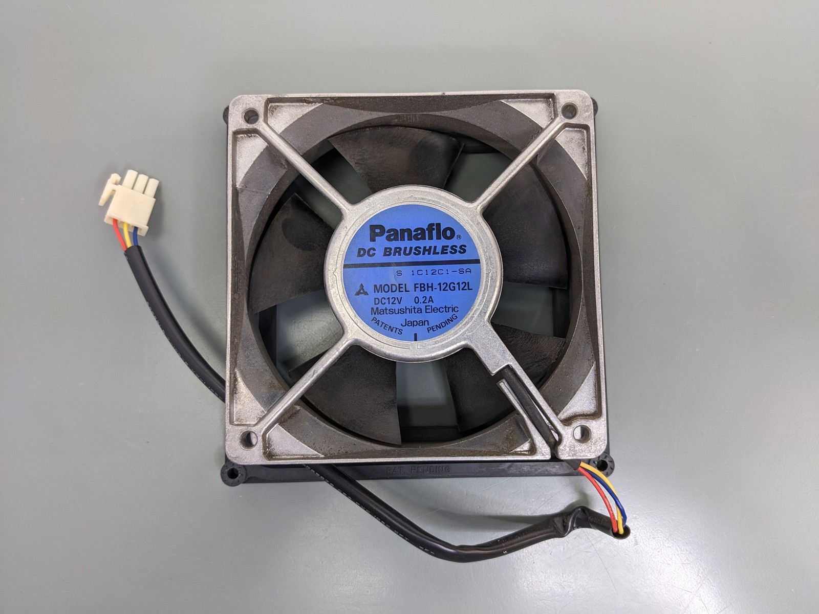 IBM 7013 Power Supply Fan (Panaflo FBH-12G12L 120mm) W/ Rubber Mount Tested Good