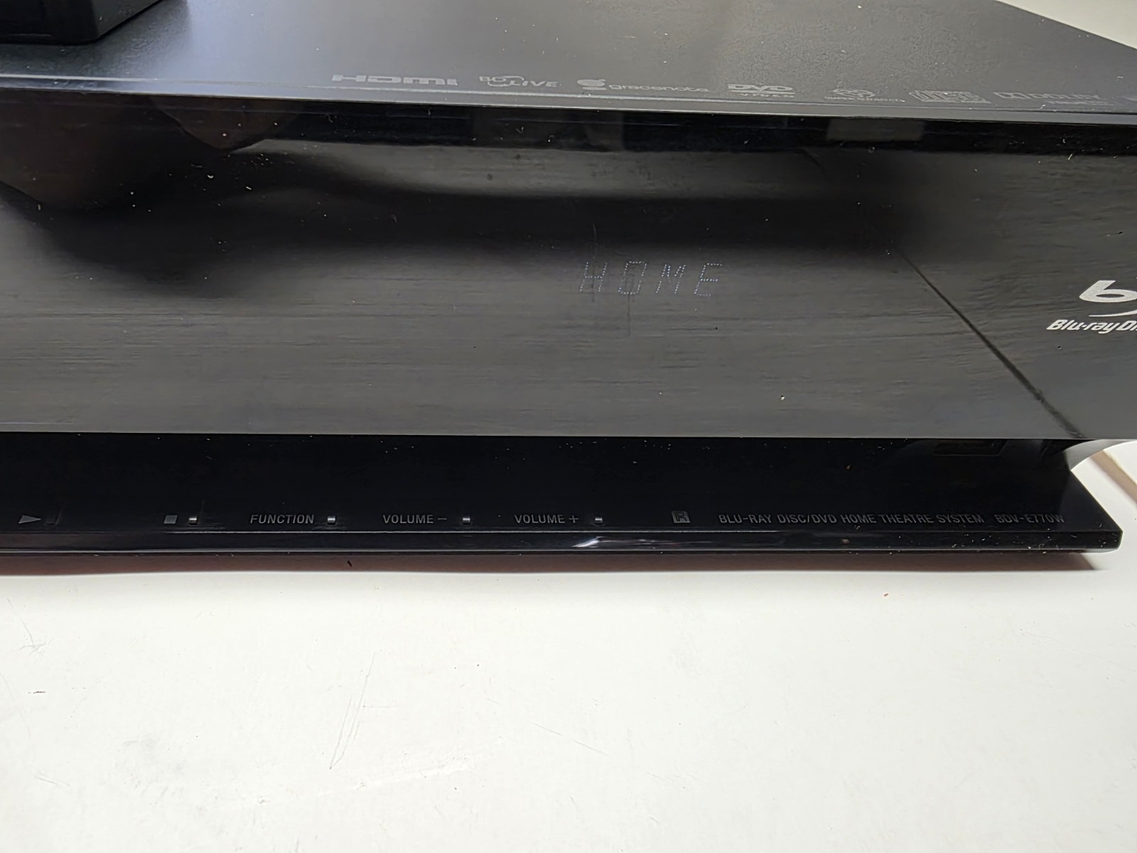 Sony HBD-E770W Receiver Streaming Blu-Ray DVD Receiver NO REMOTE Tested Works