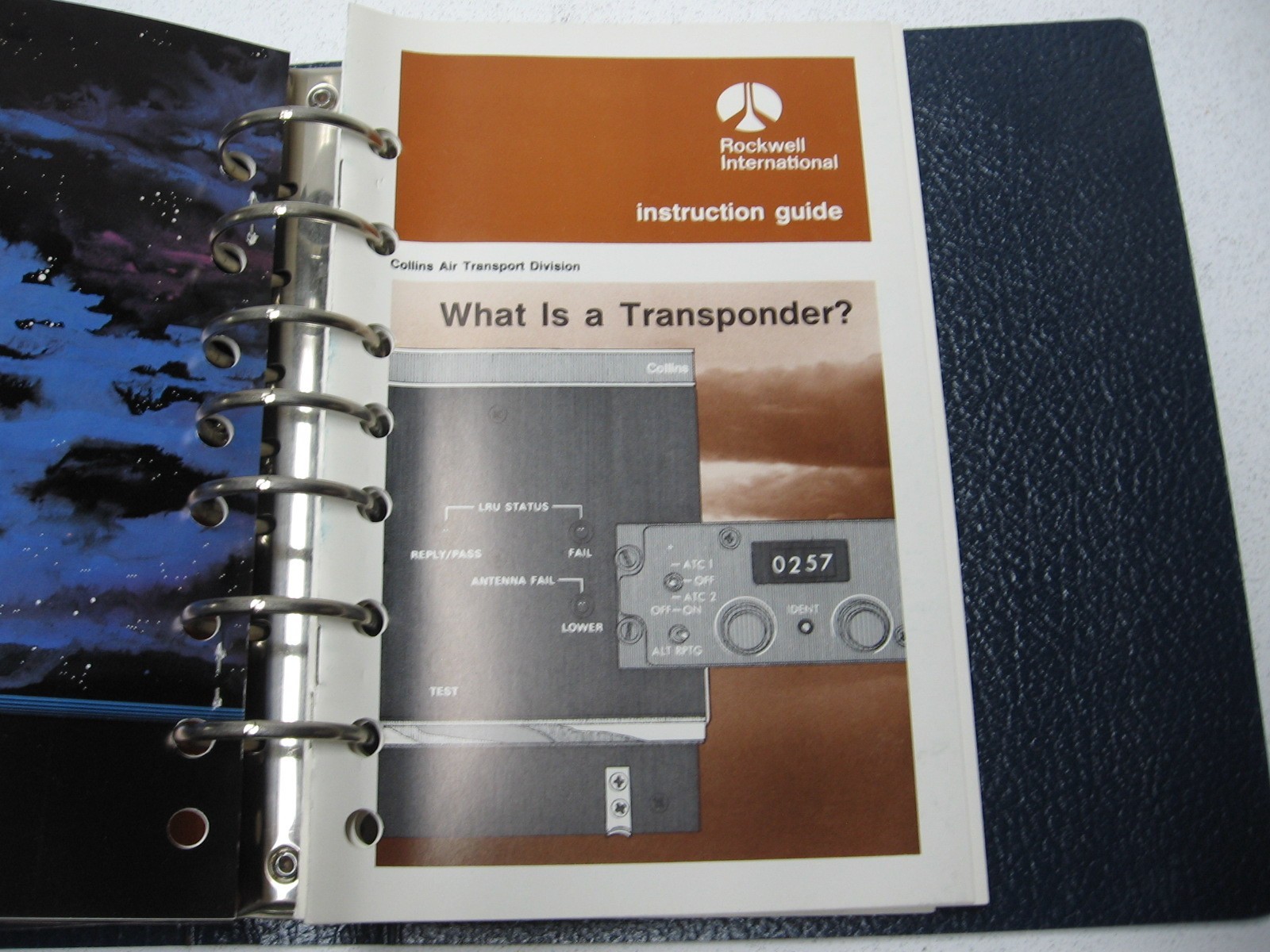 Collins Avionics Pilot's Guides + Diagnostic Code Tags