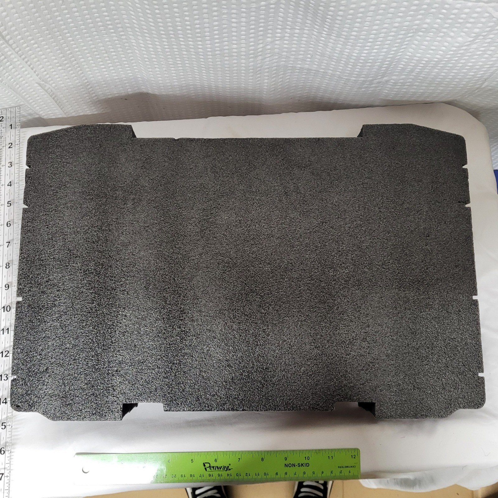 DeWalt ToughSystem Deep Tool Tray Foam Insert Customizable Organizer Black