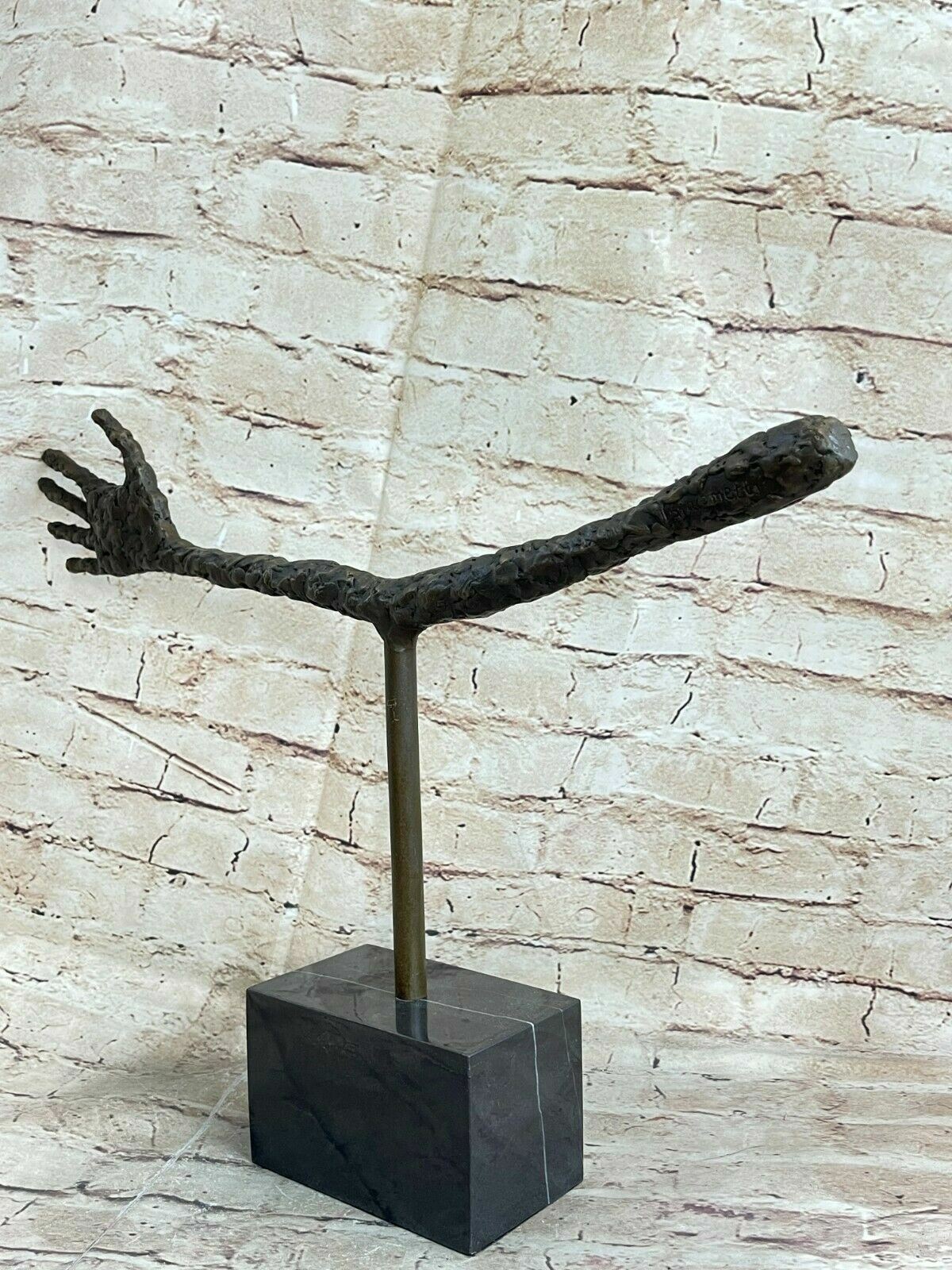 100% Solid Bronze Sculpture Rare Hand Classic Artwork Home/Office Decor Artwork