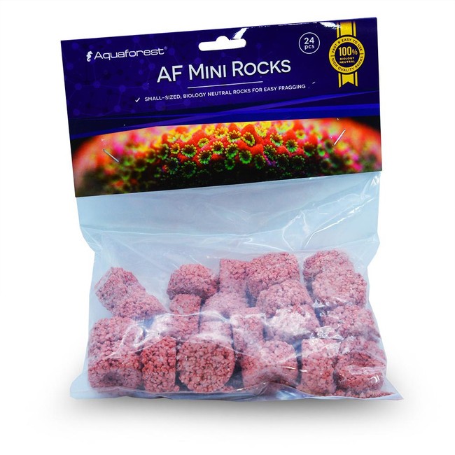 AF Mini Frag Rocks (Purple, 24 pcs) - AquaForest