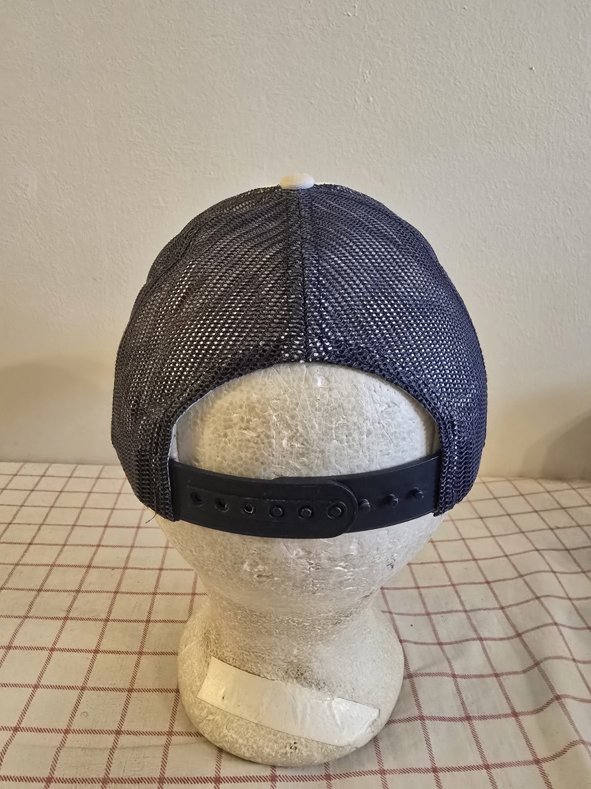 Columbia Ocean Waves Trucker Cap Hat Blue Youth Adjustable Embroidered