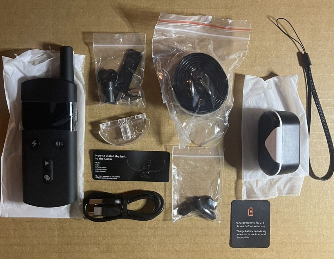 Dog Training Collar, Dog Shock Collar with Wireless Remote, 3 Training Modes