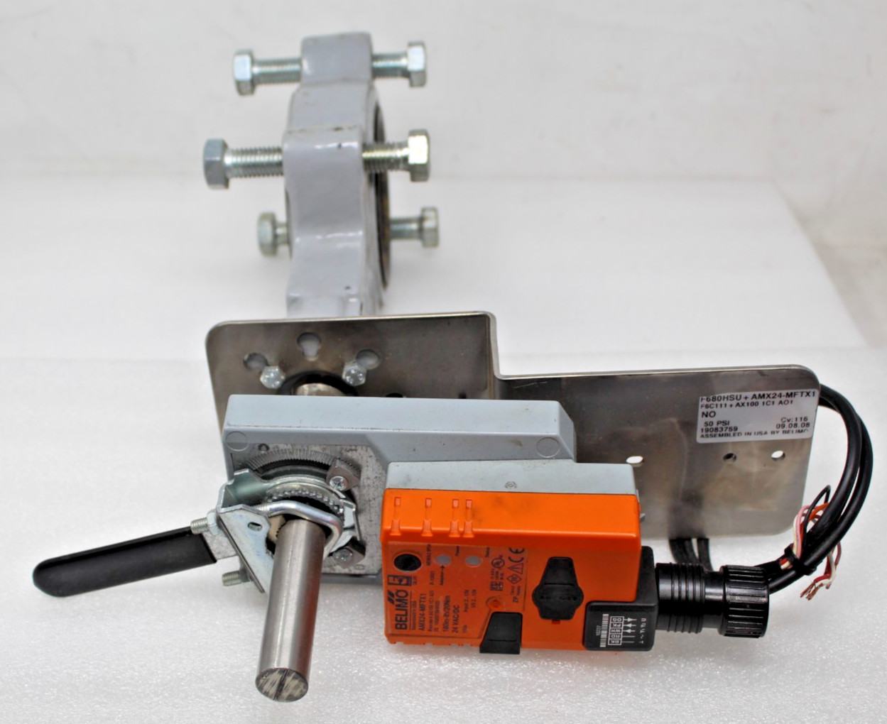 Belimo F680HSU+AM24-MFTX1  Butterfly Valve AMX24-MFTX1 24VAC/DC