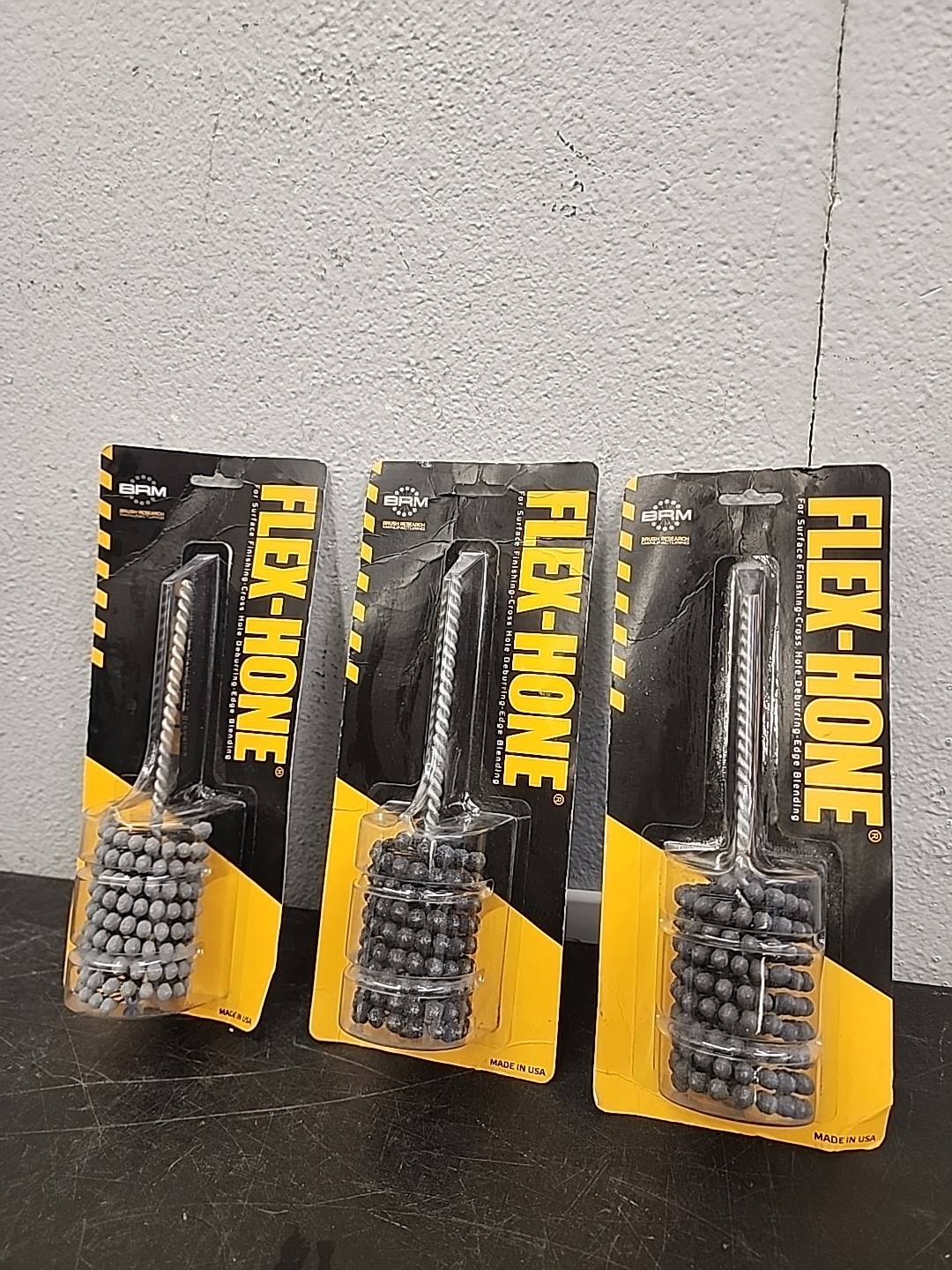 LOT OF 3 Flex-Hone Tool Bc2 Flex-Hone, Different Sizes.