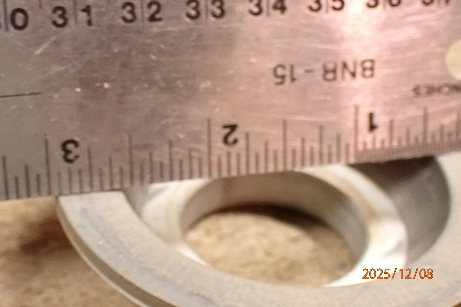 OLDER SMALL CUP GRINDING DIAMOND WHEEL FOR SURFACE TOOL CUTTER GRINDER