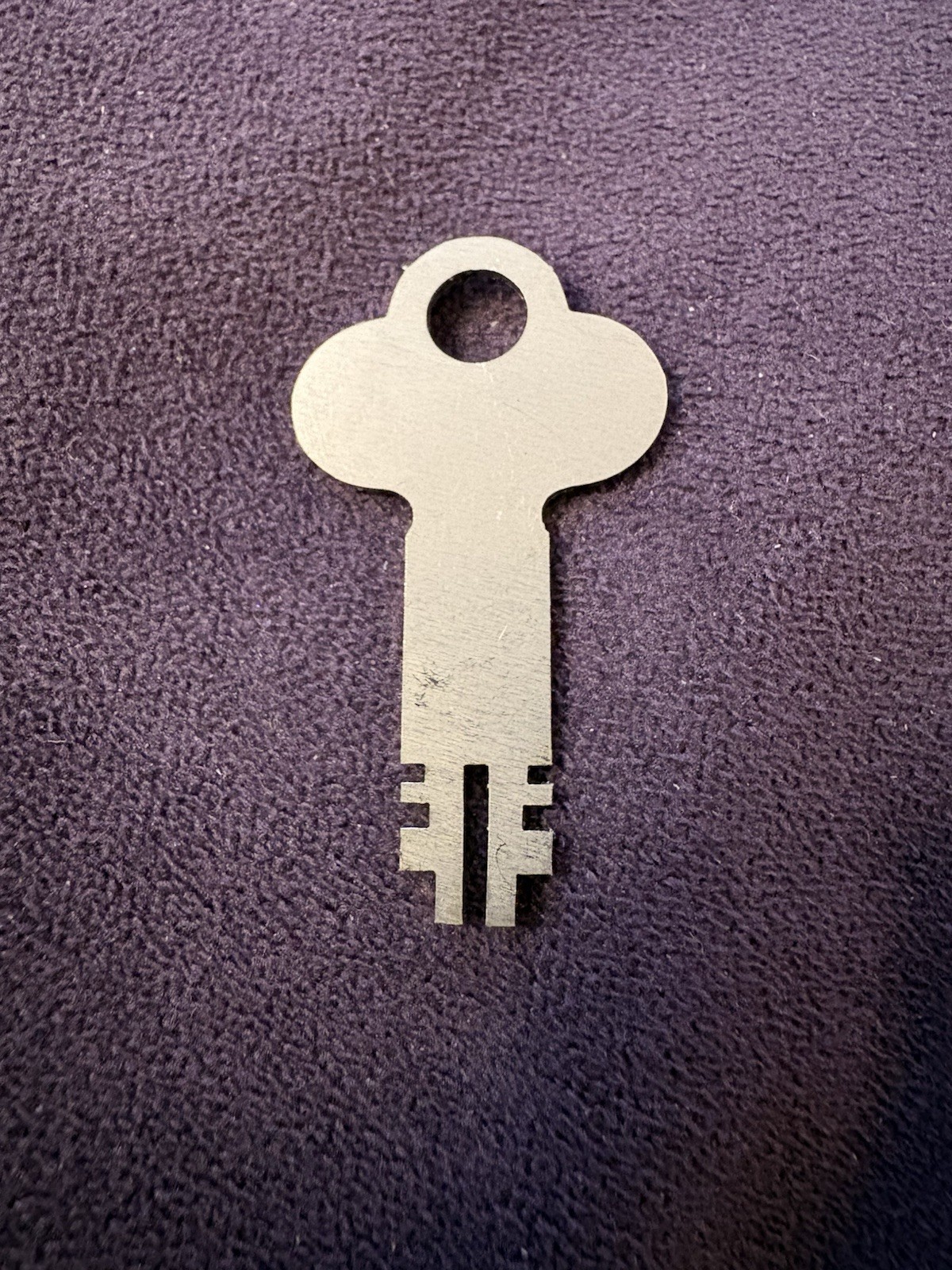 Key for a vintage The Automatic Recording Safe Company "The Branch Bank" bank