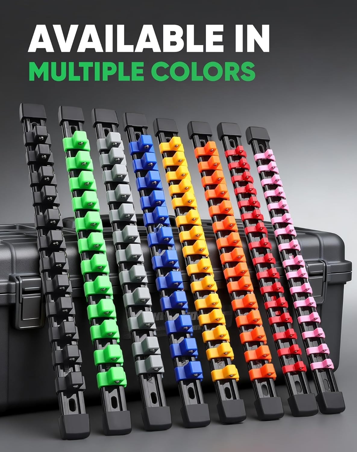 Lightweight Socket Organizer, 129 Socket Capacity