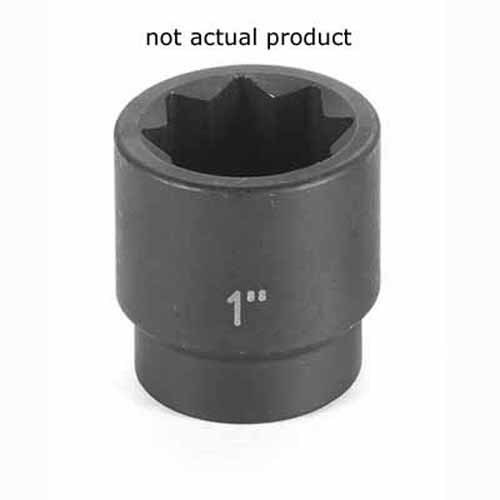 Grey Pneumatic 2520S 1/2" Drive x 5/8" Standard - 8 Point Socket