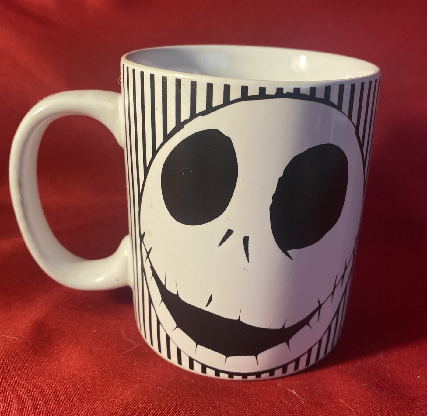 Jack Skellington Nightmare Before Christmas Mug Cup Disney Tim Burton 12 oz