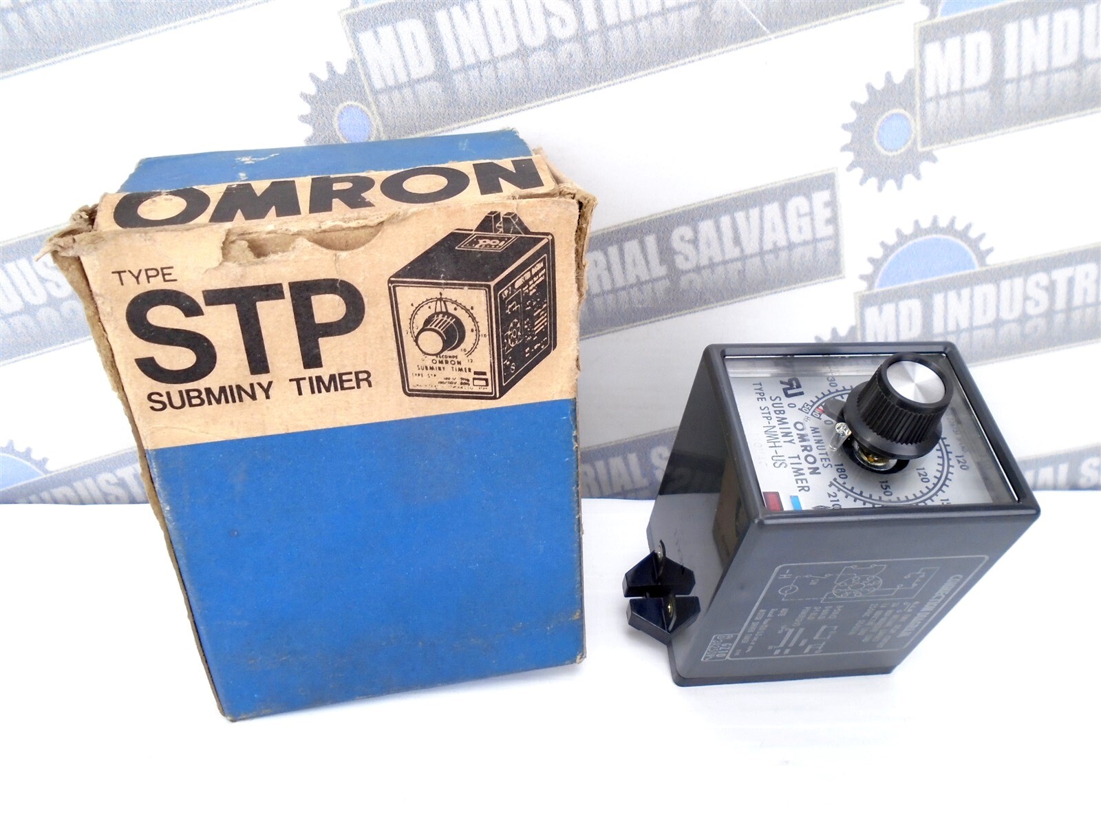 OMRON - STP-NMH-US - Motor Driven SUBMINY TIMER - 110V - 215M (NOS in BOX)