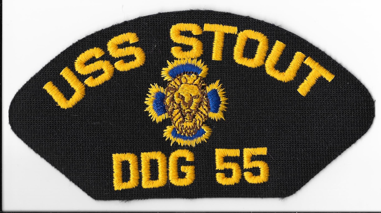 United States Navy USS Stout DDG 55 Hat Patch V4
