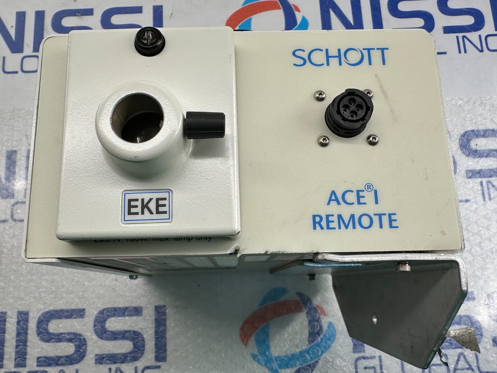 Schott ACE 1 Fiber Optic Light Source 115V Illuminator w/ EKE Lamp Model A20560