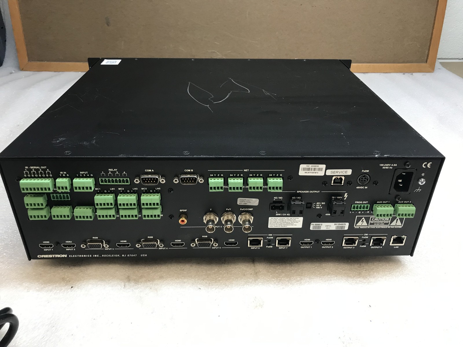 Crestron DMPS3-300-C 3-Series 4K DigitalMedia Presentation System