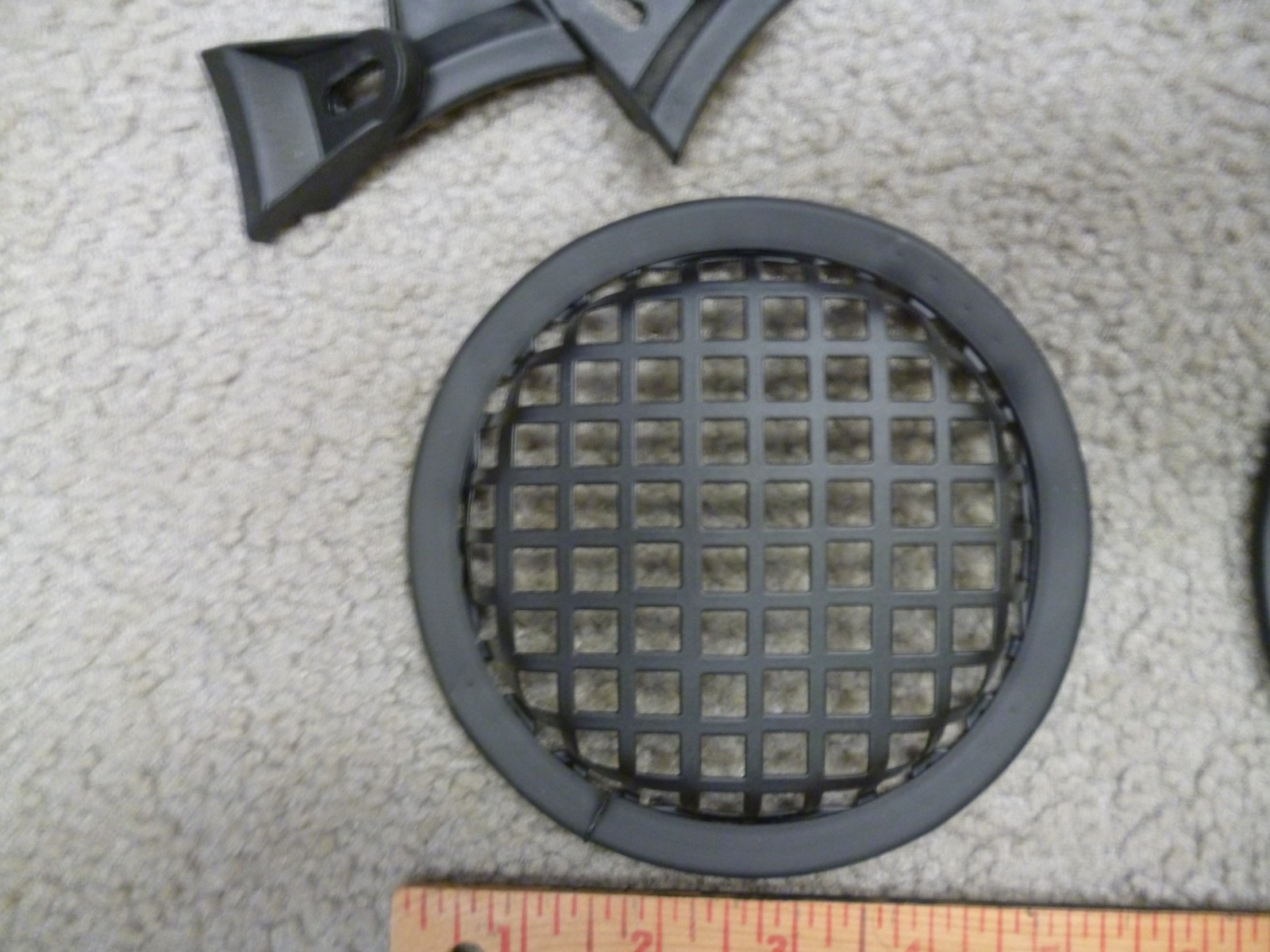 5 Inch Metal Speaker Grills w/ Clips & Screws - Lot of 2