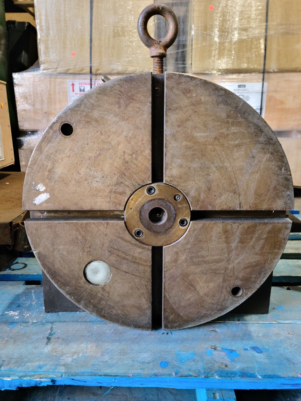 JB Trunion Style Dividing Head Horizontal Vertical Rotary Indexing lot of 3 18”