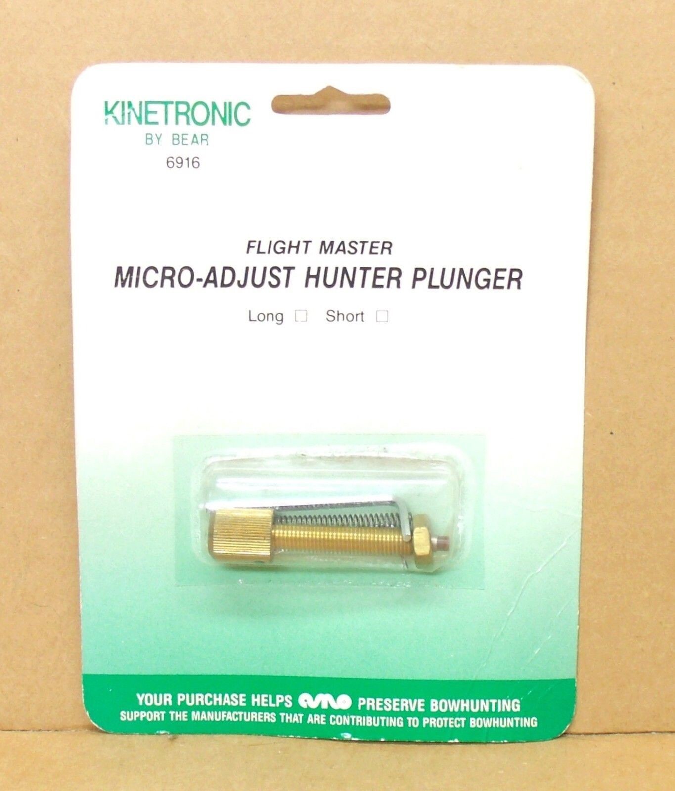 New Bear Kinetronic Flight Master Micro-Adjust Hunter Cushion Plunger #6916 Long