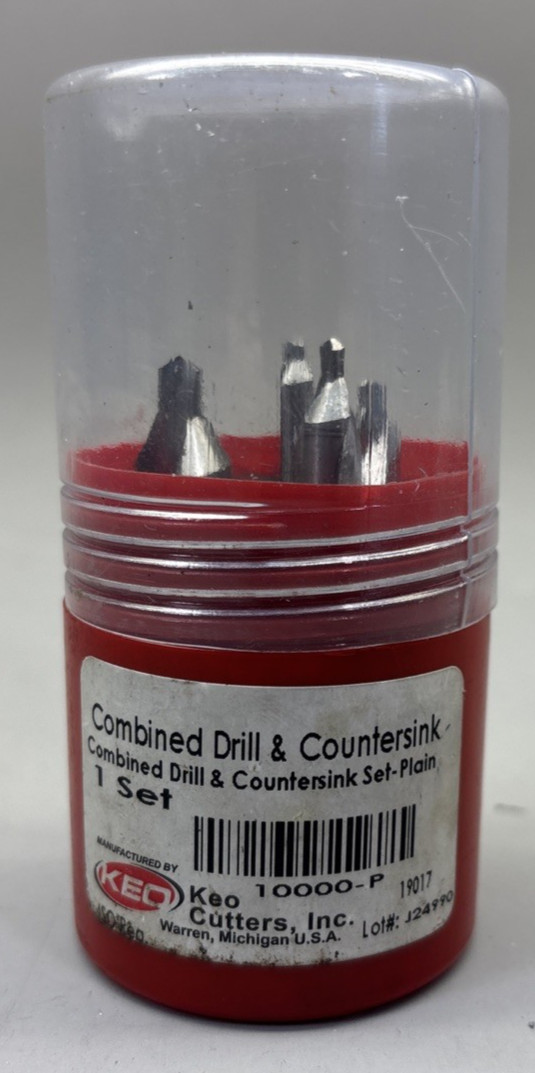 Keo By Arch Combined Drill & Countersink Set 10000-P