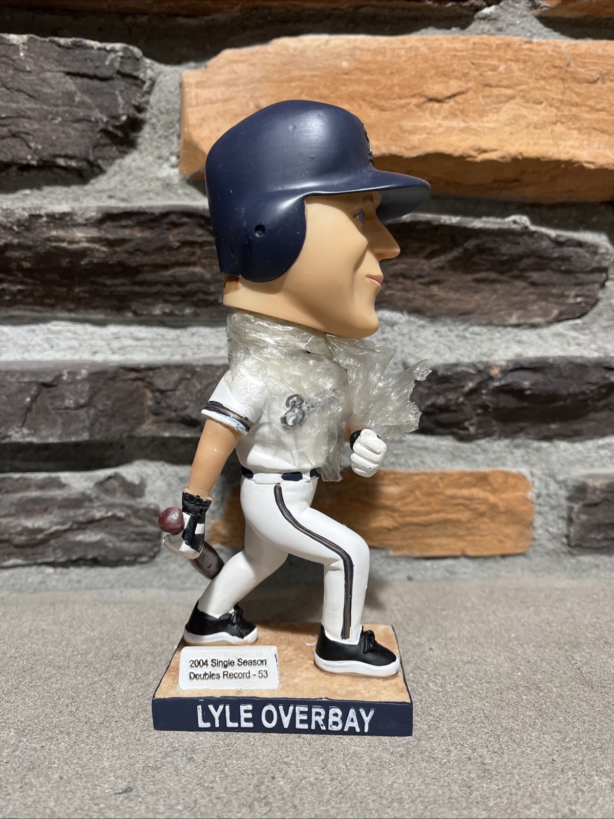 Lyle Overbay Bobblehead 2005 Milwaukee Brewers SGA