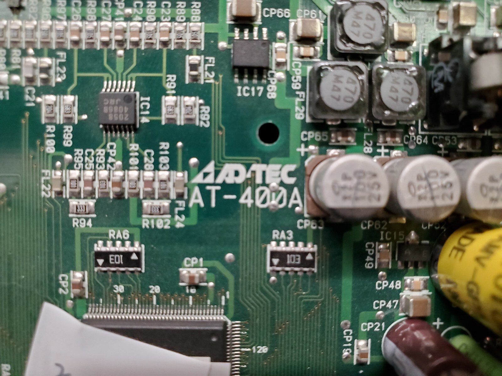 Adtec Digital AT-400A Controller Board Module for Novellus Gamma 2130 RF Match