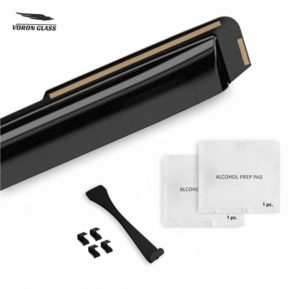 Rain Guards Vent Visors Shade for 2019-2024 Dodge RAM Crew Cab