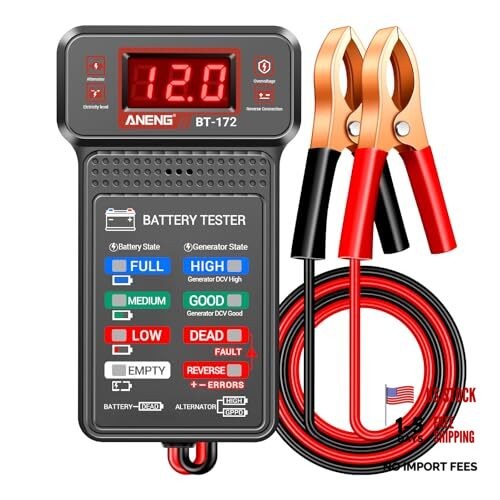 Car Battery Tester,12V Digital Automotive Batteries BT172 Battery Tester