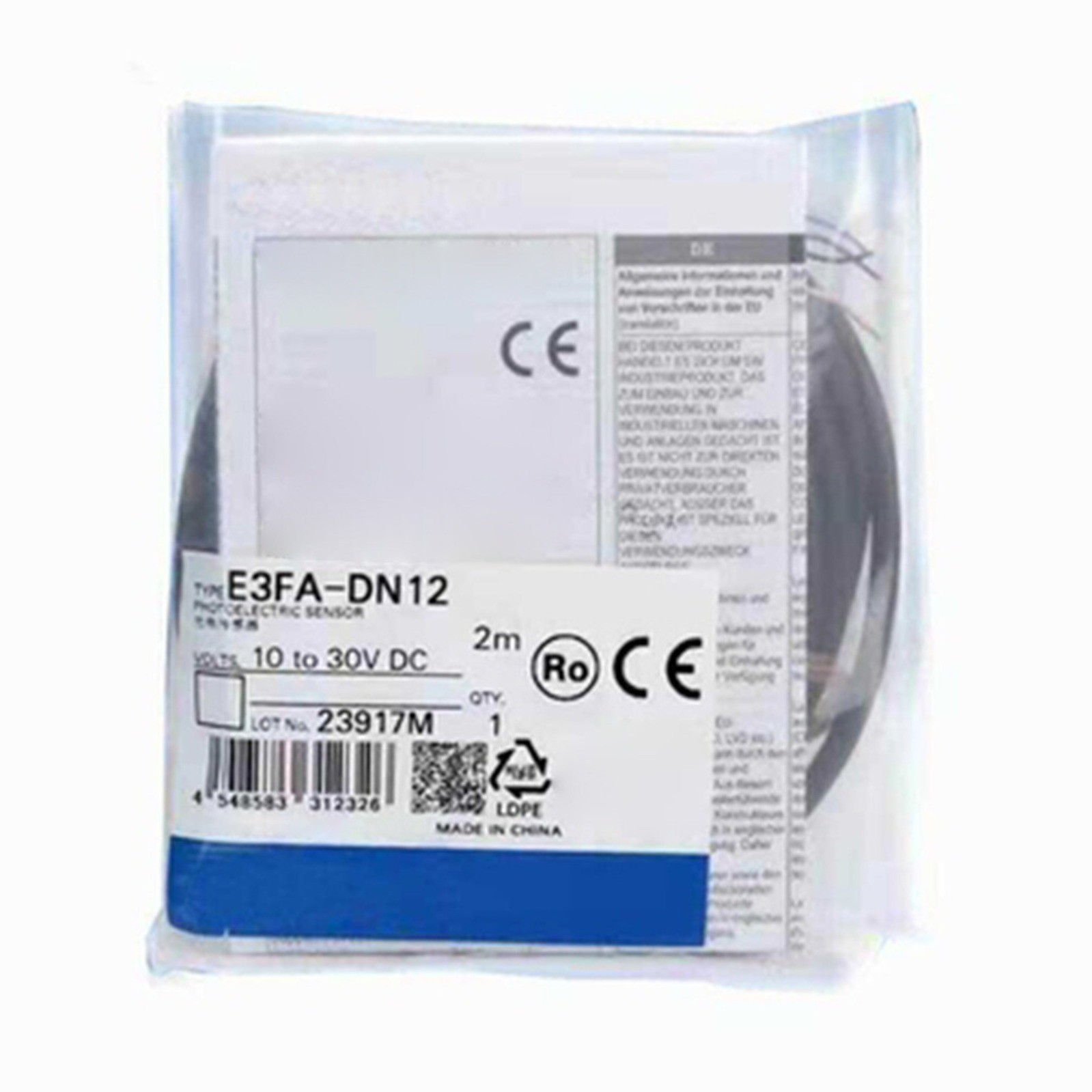 Qty:1pc New Photoelectric Switch Sensor Replacement For E3FA-DN12