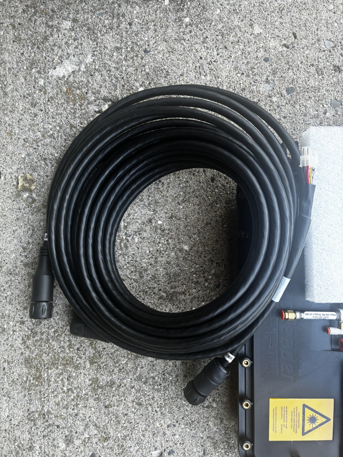 Hunter Engineering Model Quick Tread plates with sensors black color.