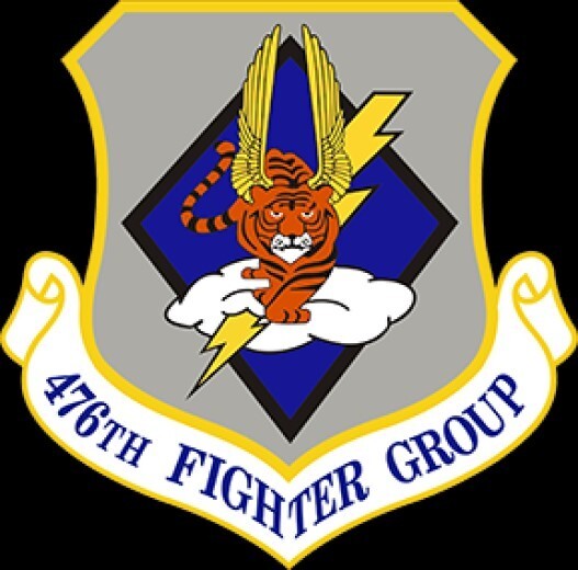 USAF 476th Fighter Group Adhesive Vinyl Decal