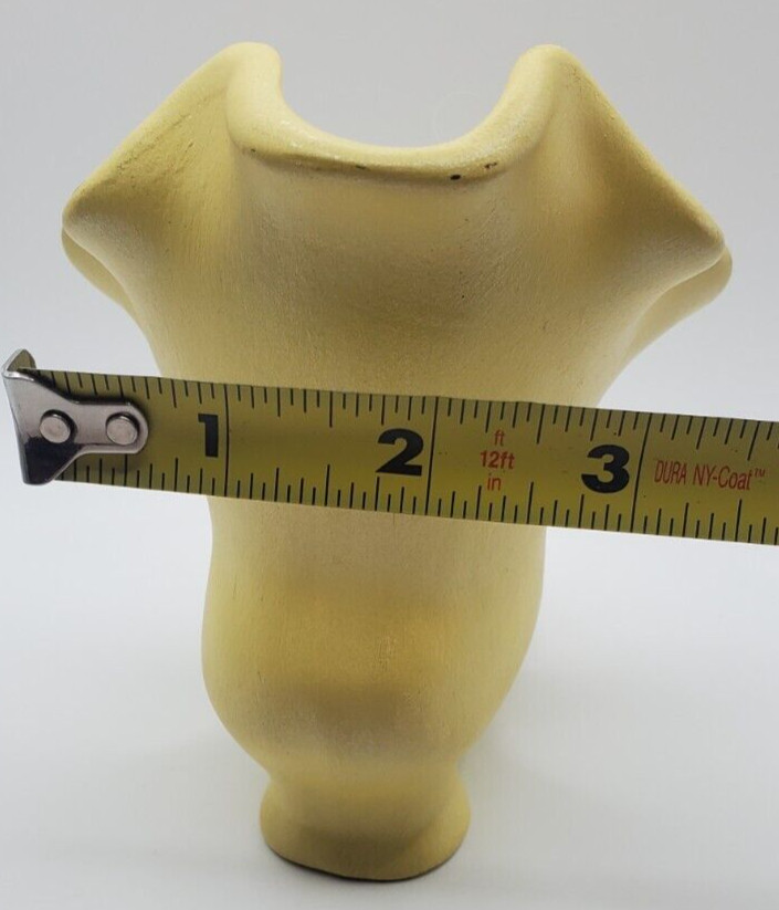 Vintage Yellow Victorian Boot Planter Classy BoHo